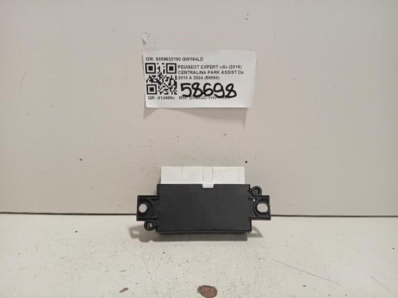 Centralina PARK Assist 9859632180 Peugeot Expert III 2016