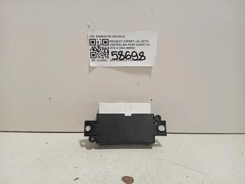 Centralina PARK Assist 9859632180 Peugeot Expert III 2016