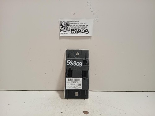 Centralina Riscaldamento Sedile ANT A1729000402 Mercedes Classe SLK R172 2011
