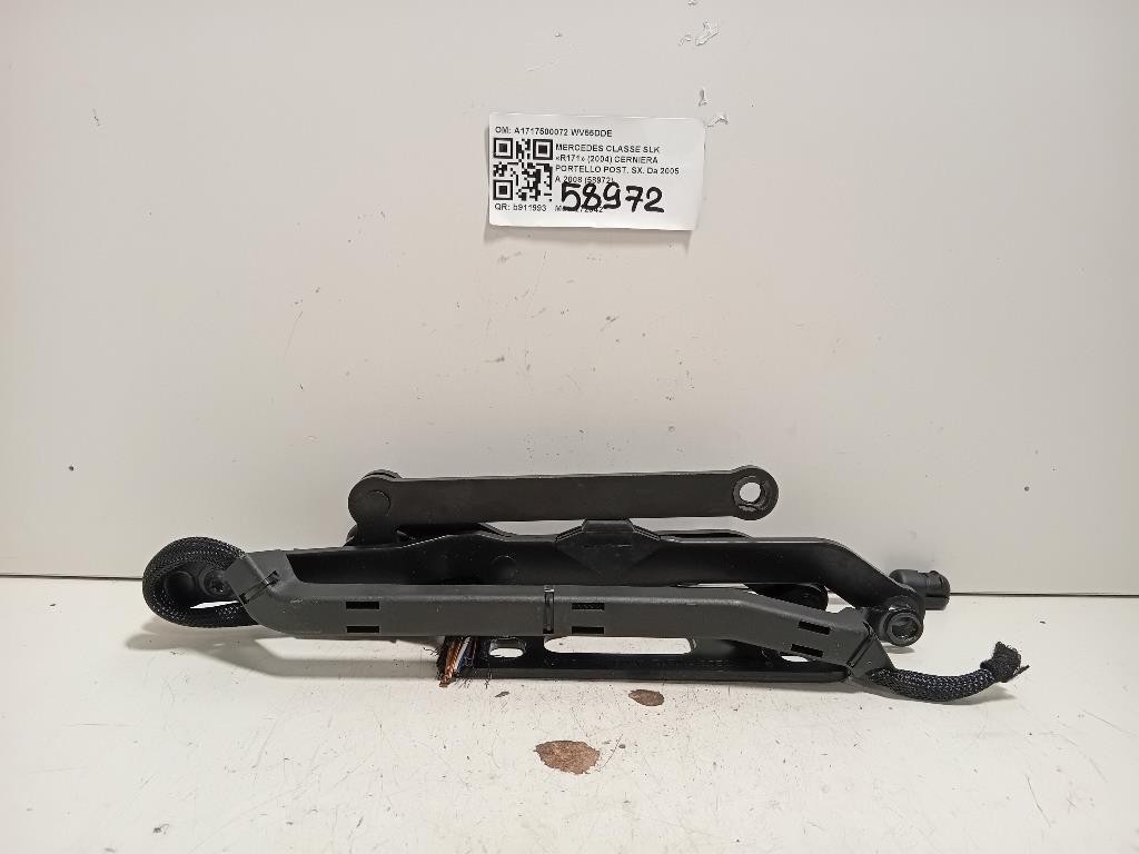 Cerniera Portello POST SX A1717500072 Mercedes Classe SLK R171 2004