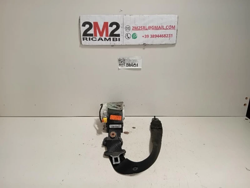 Cintura DI Sicurezza Sedile ANT SX 6122001 Mercedes Classe SLK R171 2004