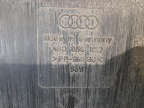 Carter Protezione Motore POST ANT 4B0863822F Audi A6 4B 1997