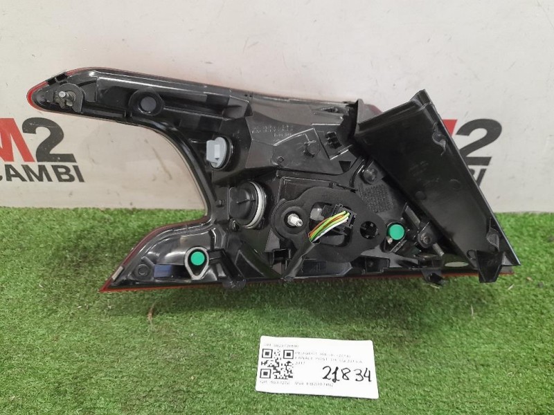 Fanale POST DX 9823728580 Peugeot 308 II 2014