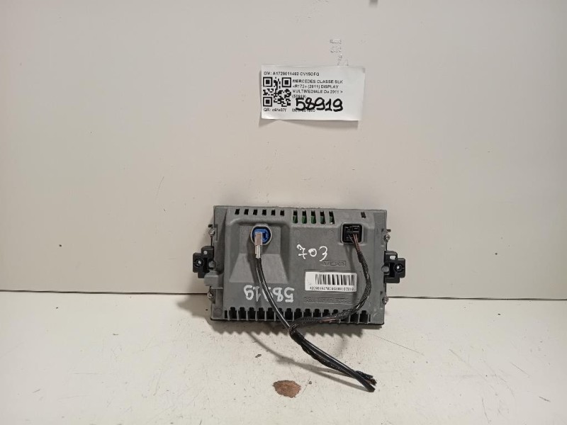 Display Multimediale A1729011402 Mercedes Classe SLK R172 2011