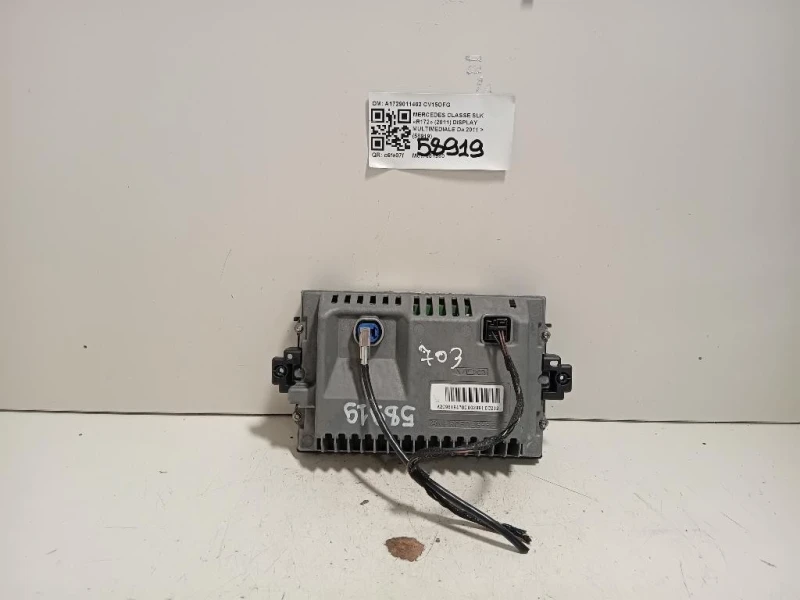 Display Multimediale A1729011402 Mercedes Classe SLK R172 2011