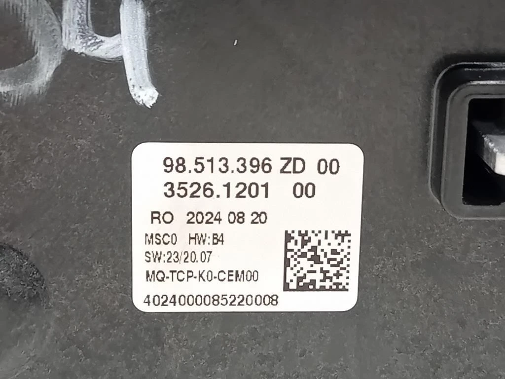 Display Multimediale 98513396ZD Peugeot Expert III 2016