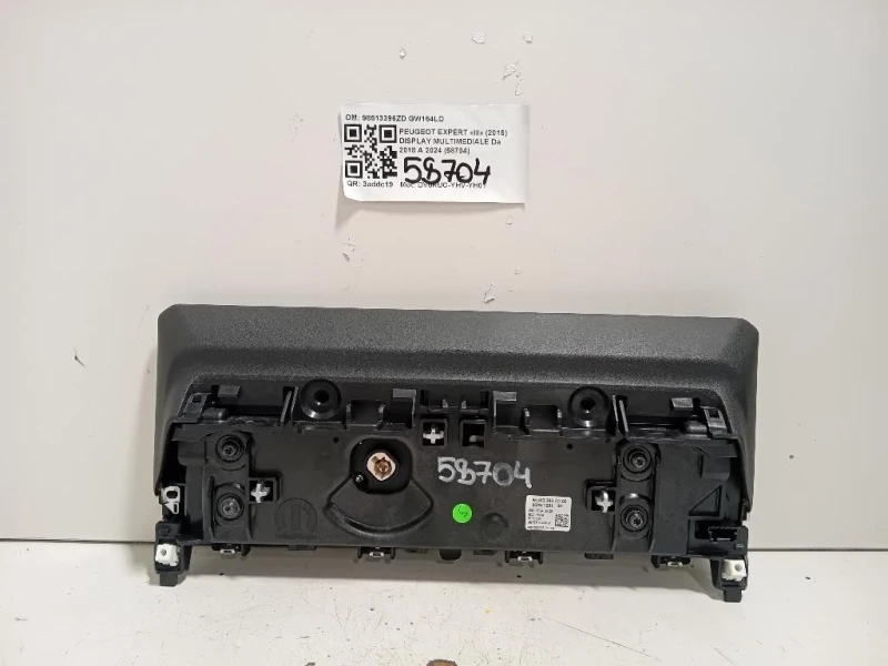 Display Multimediale 98513396ZD Peugeot Expert III 2016