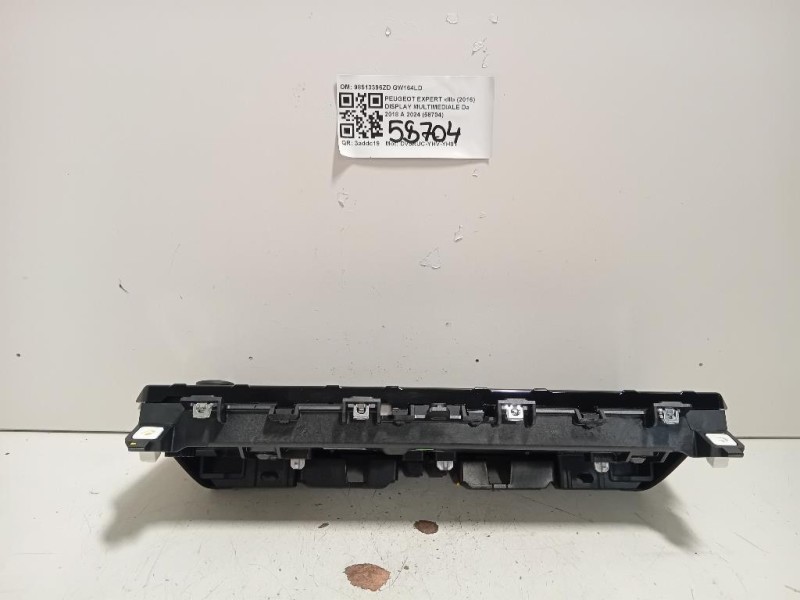 Display Multimediale 98513396ZD Peugeot Expert III 2016