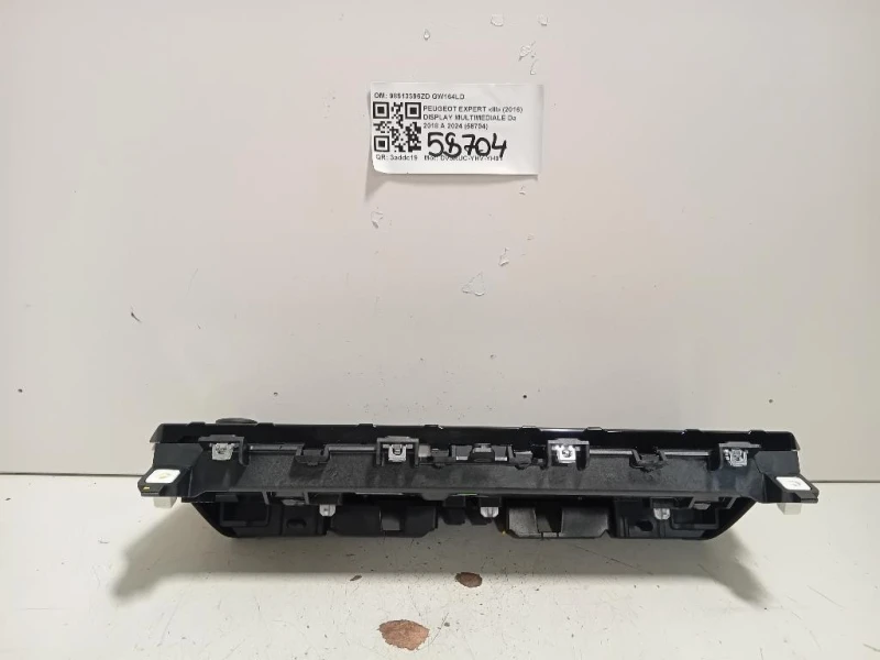 Display Multimediale 98513396ZD Peugeot Expert III 2016