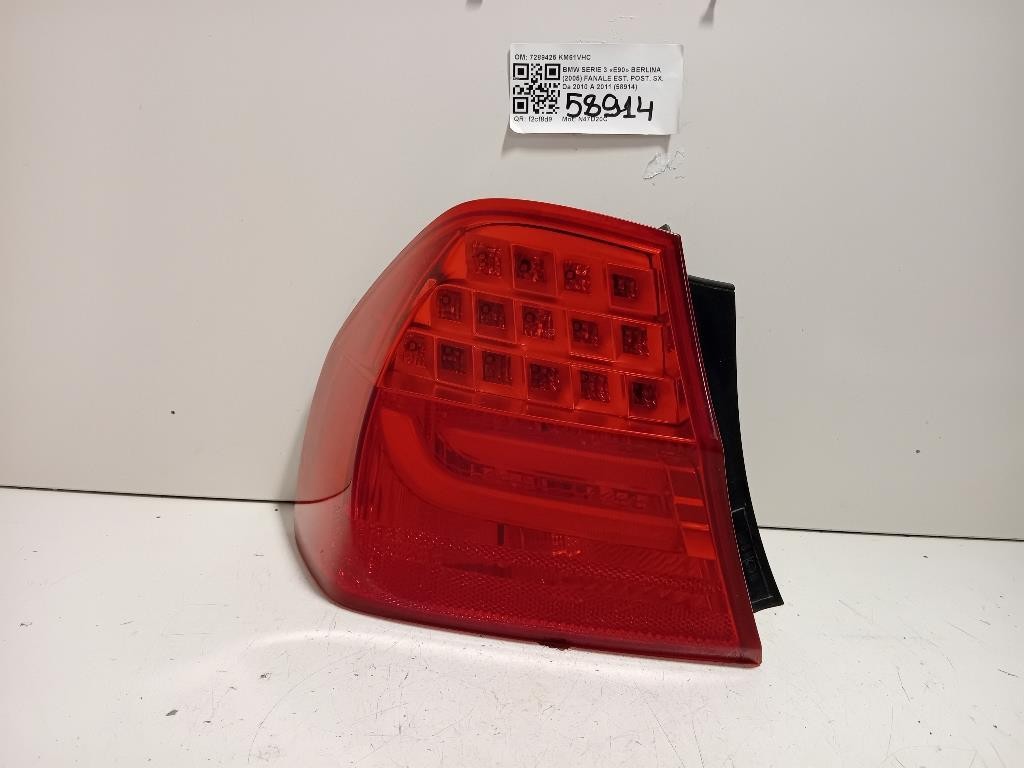 Fanale EST POST SX 7289425 Bmw Serie 3 E90 Berlina 2005