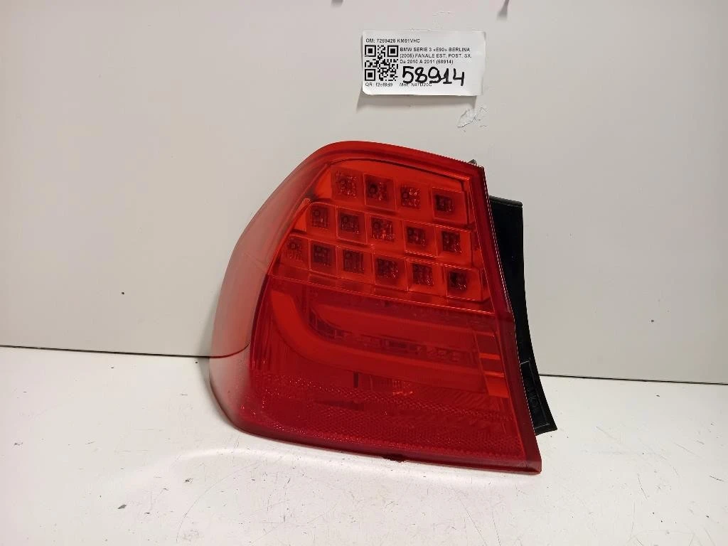 Fanale EST POST SX 7289425 Bmw Serie 3 E90 Berlina 2005