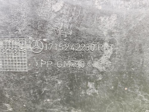 Carter Protezione Sottoscocca Centrale DX A1715242230 Mercedes Classe SLK R171 2004