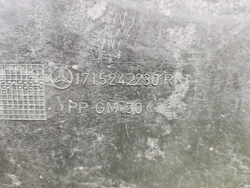 Carter Protezione Sottoscocca Centrale DX A1715242230 Mercedes Classe SLK R171 2004