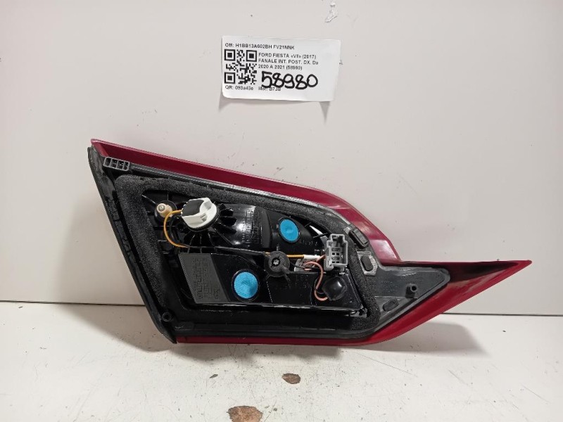 Fanale INT POST DX H1BB13A602BH Ford Fiesta VII 2017