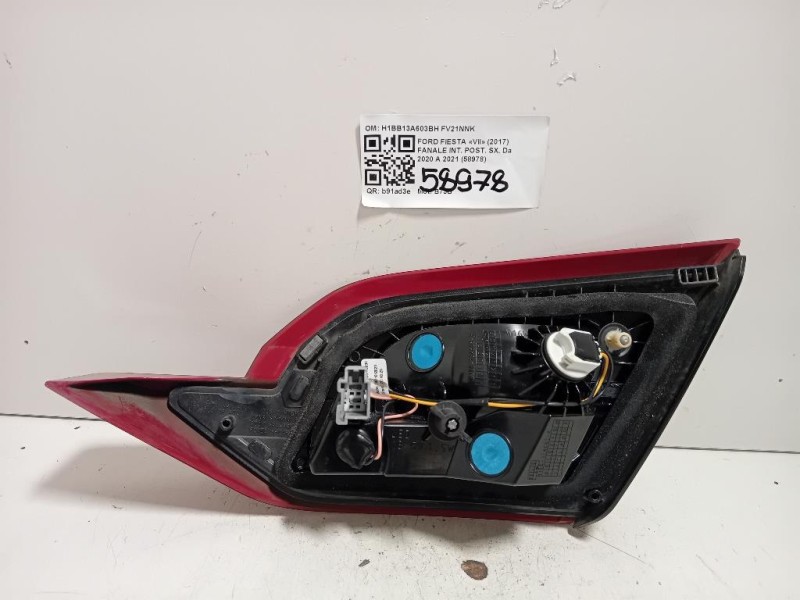 Fanale INT POST SX H1BB13A603BH Ford Fiesta VII 2017