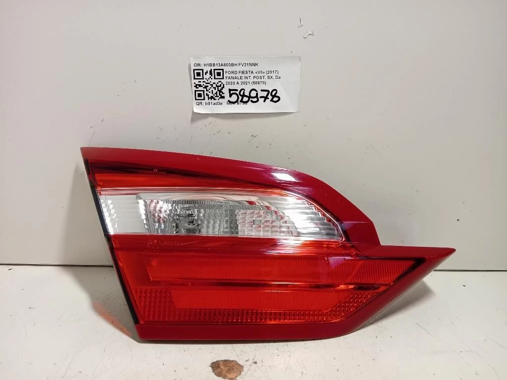 Fanale INT POST SX H1BB13A603BH Ford Fiesta VII 2017
