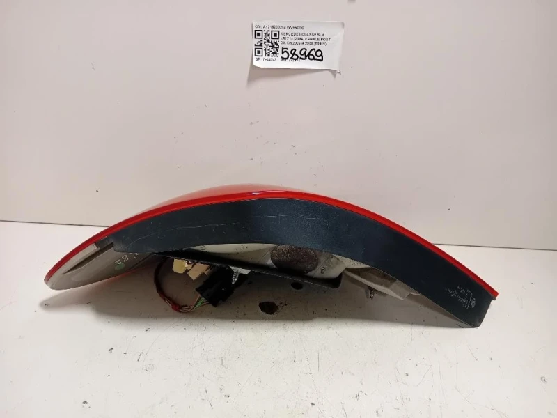 Fanale POST DX A1718200264 Mercedes Classe SLK R171 2004