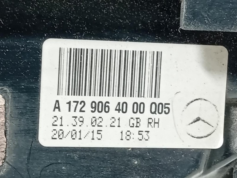 Fanale POST DX A1729064000 Mercedes Classe SLK R172 2011