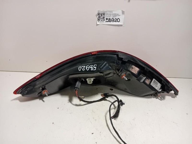Fanale POST DX A1729064000 Mercedes Classe SLK R172 2011