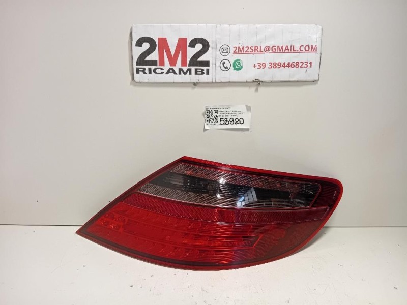 Fanale POST DX A1729064000 Mercedes Classe SLK R172 2011