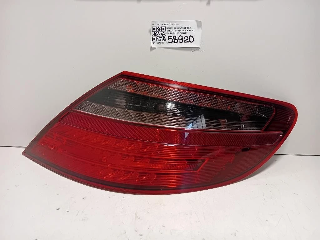 Fanale POST DX A1729064000 Mercedes Classe SLK R172 2011