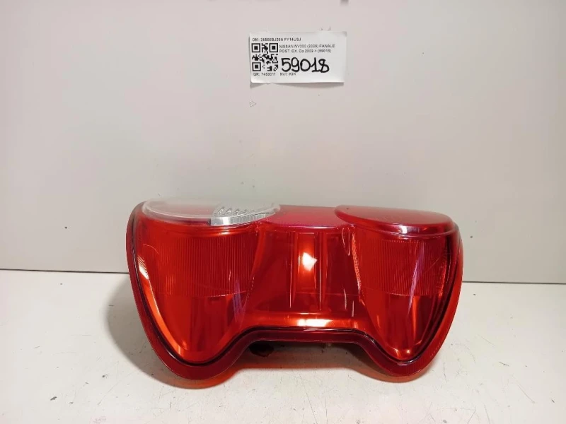 Fanale POST DX 26550BJ20A Nissan Nv200 2009