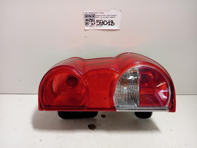 Fanale POST DX 26550BJ20A Nissan Nv200 2009
