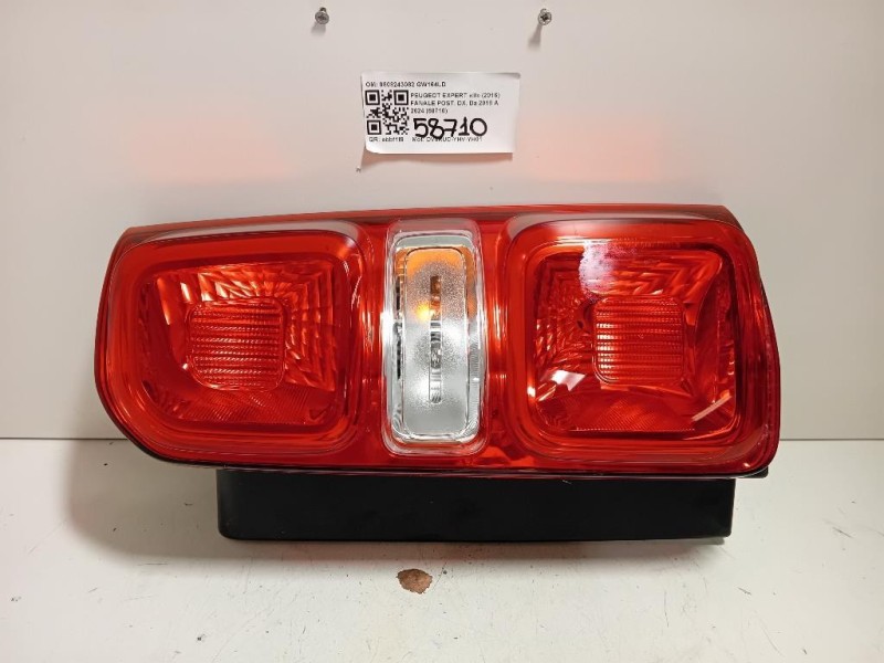 Fanale POST DX 9808243082 Peugeot Expert III 2016
