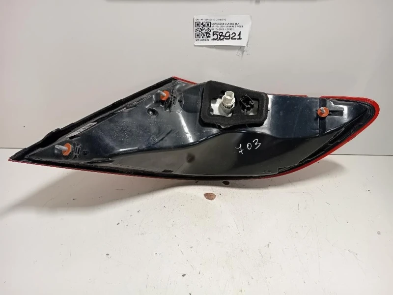 Fanale POST SX A1729063900 Mercedes Classe SLK R172 2011