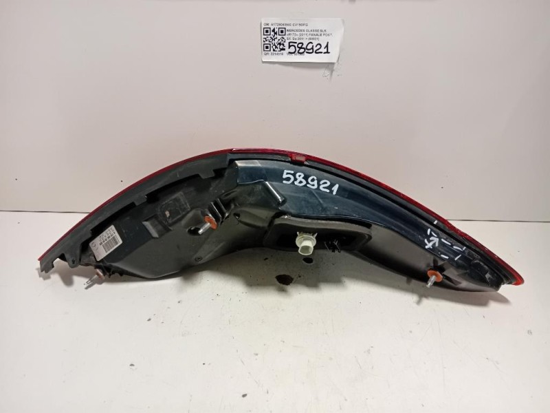 Fanale POST SX A1729063900 Mercedes Classe SLK R172 2011