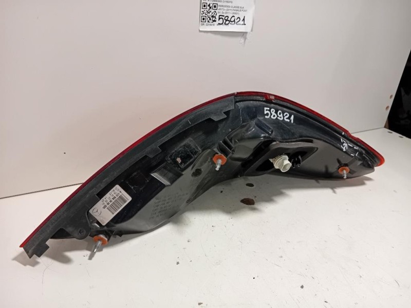 Fanale POST SX A1729063900 Mercedes Classe SLK R172 2011