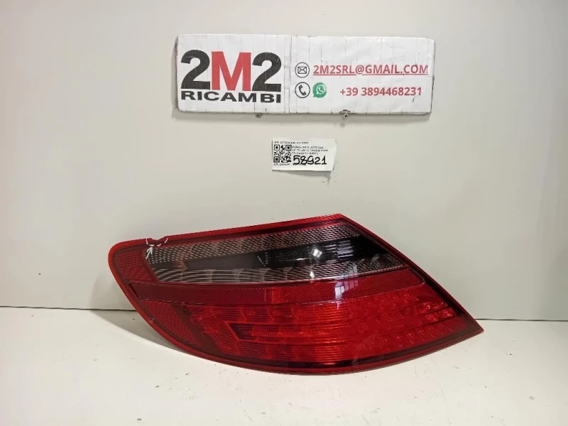 Fanale POST SX A1729063900 Mercedes Classe SLK R172 2011