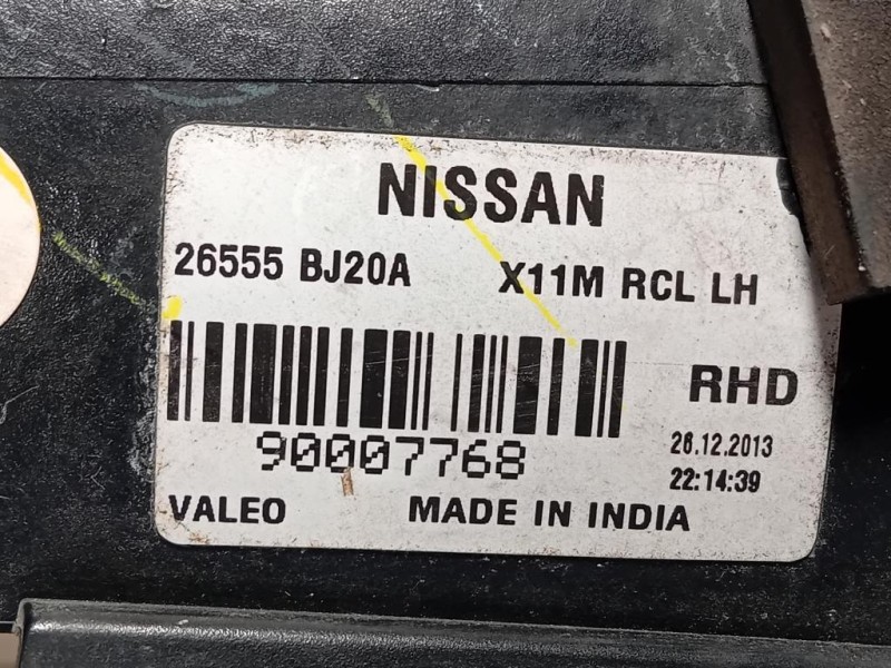 Fanale POST SX 26555BJ20A Nissan Nv200 2009