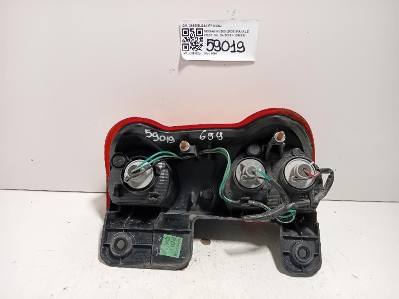 Fanale POST SX 26555BJ20A Nissan Nv200 2009
