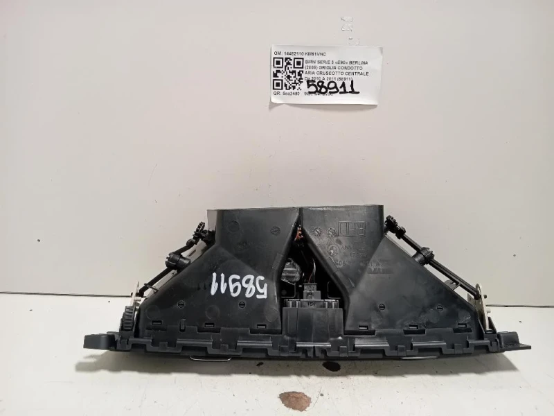 Griglia Condotto ARIA Cruscotto Centrale 14482110 Bmw Serie 3 E90 Berlina 2005