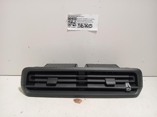 Griglia Condotto ARIA Cruscotto Centrale 98516171ZD Peugeot Expert III 2016