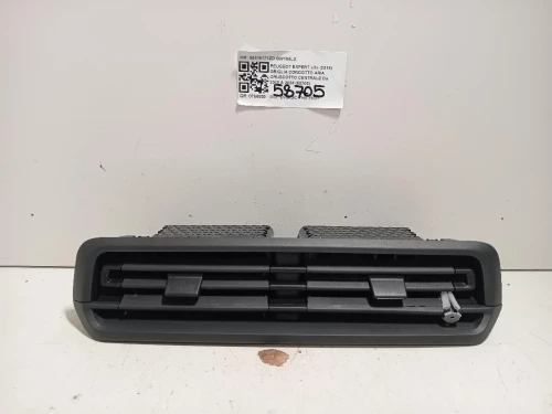Griglia Condotto ARIA Cruscotto Centrale 98516171ZD Peugeot Expert III 2016