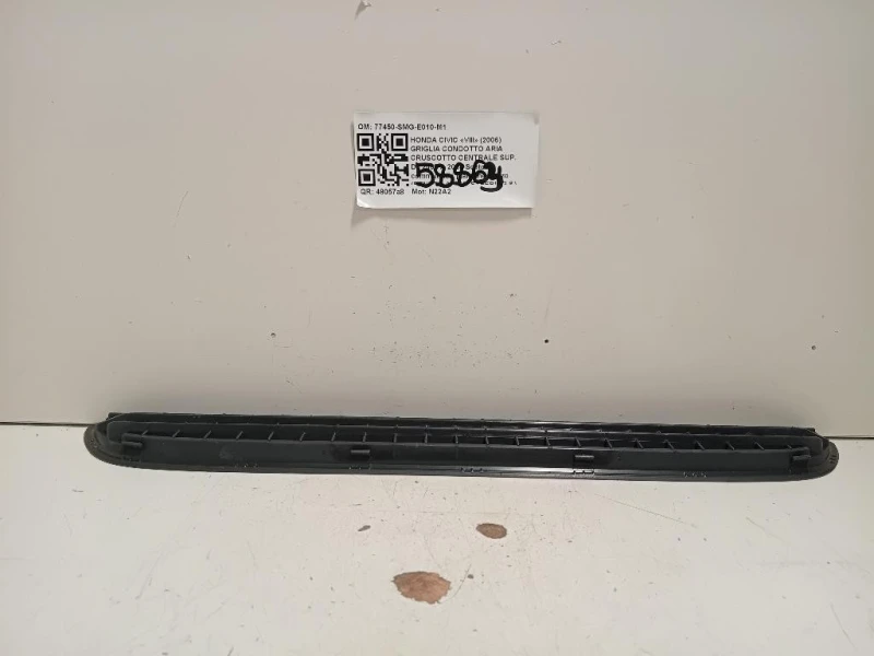 Griglia Condotto ARIA Cruscotto Centrale SUP 77450-SMG-E010-M1 Honda Civic VIII 2006