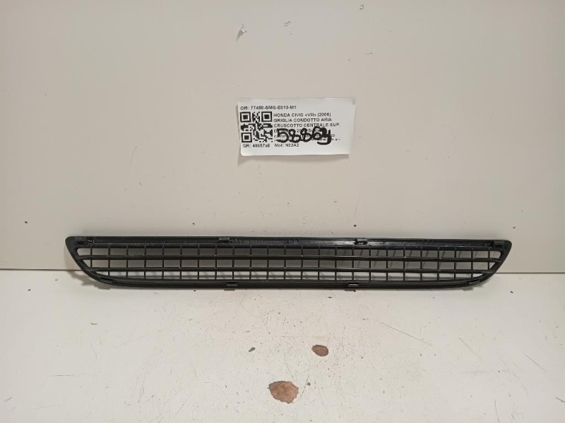 Griglia Condotto ARIA Cruscotto Centrale SUP 77450-SMG-E010-M1 Honda Civic VIII 2006