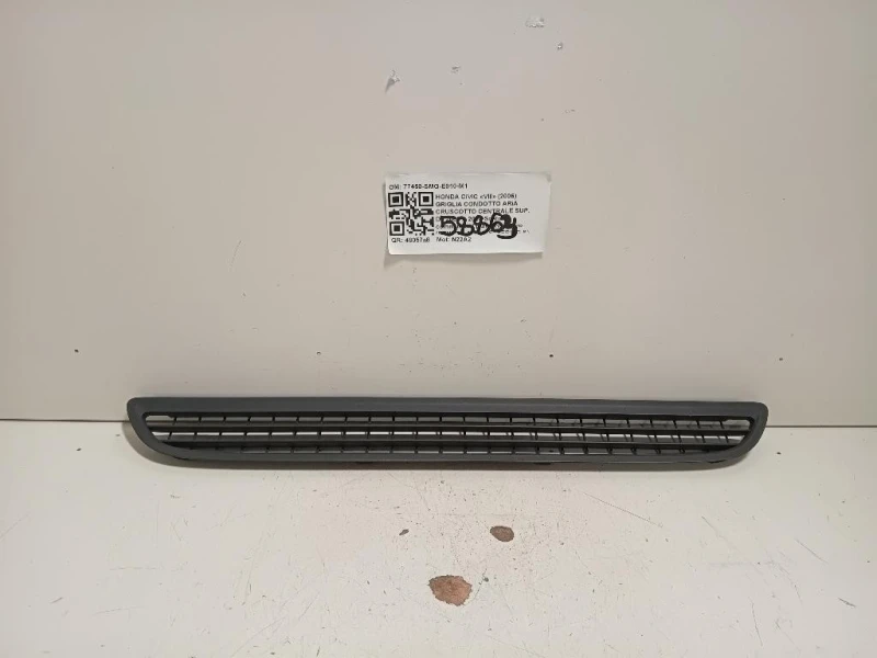 Griglia Condotto ARIA Cruscotto Centrale SUP 77450-SMG-E010-M1 Honda Civic VIII 2006