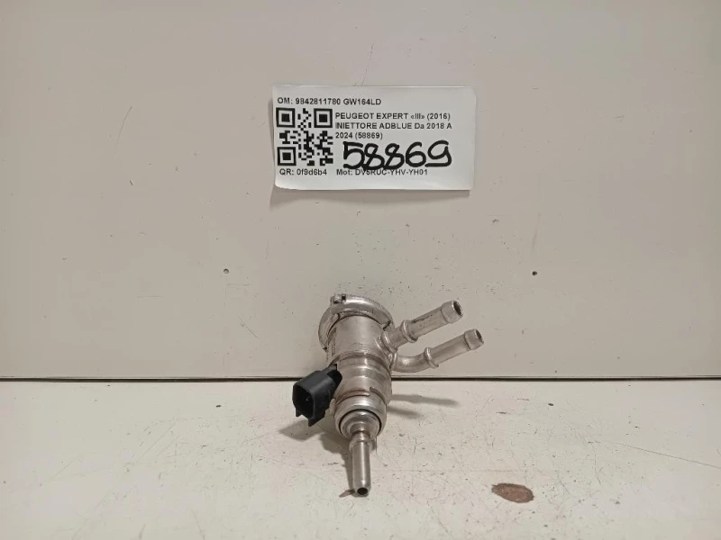 Iniettore Adblue 9842811780 Peugeot Expert III 2016