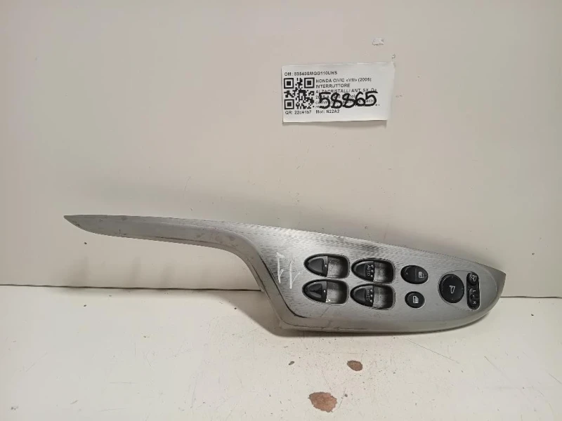 Interruttore Alzacristalli ANT SX 83540SMGG110UHS Honda Civic VIII 2006