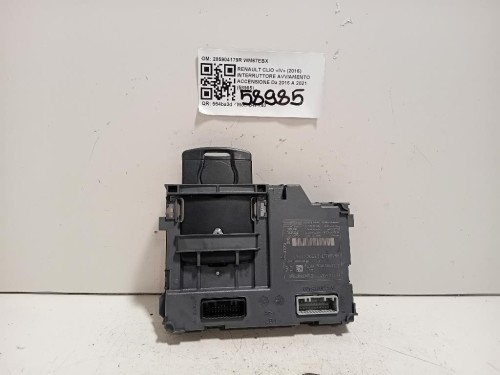 Interruttore Avviamento Accensione 285904179R Renault CLIO IV 2016