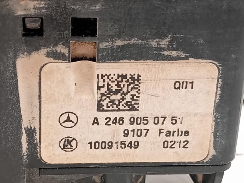 Interruttore Illuminazione A2469050751 Mercedes Classe B W246 2012