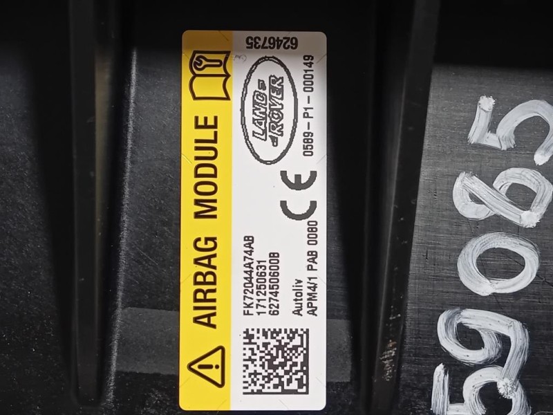 Air-bag Passeggero FK72044A74AB Land Rover Discovery V Sport 2015
