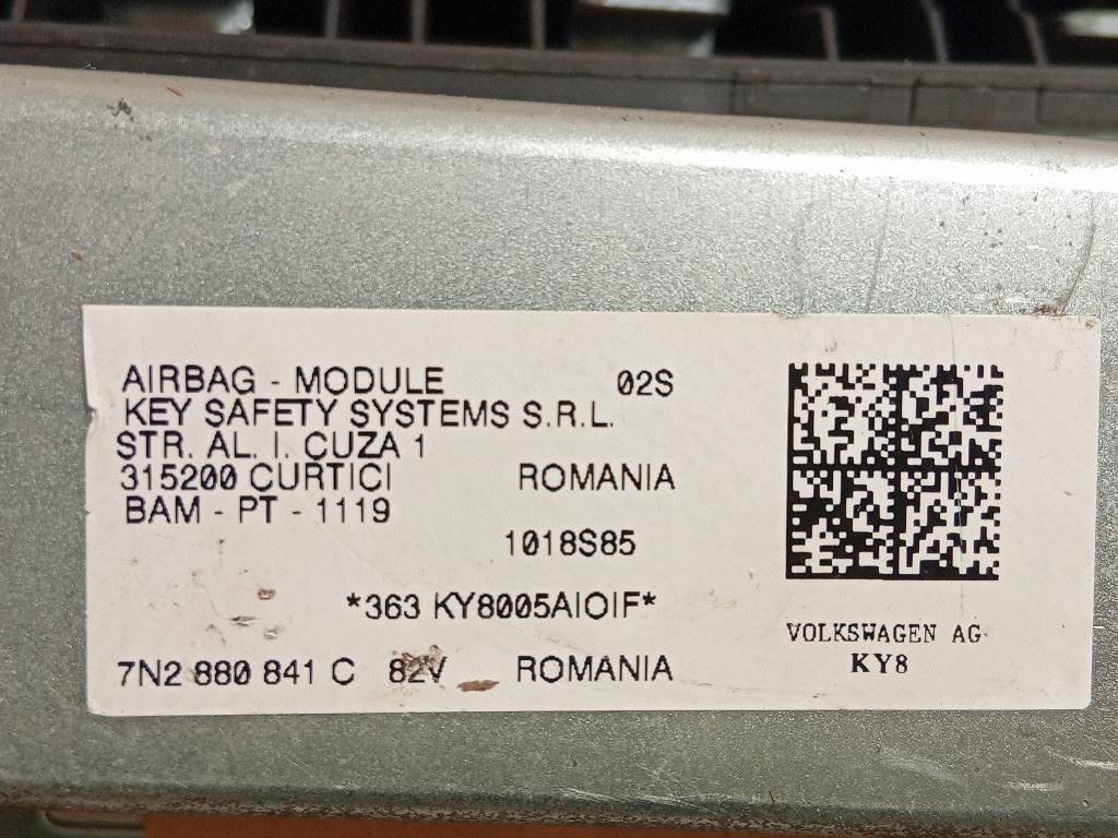 Air-bag Ginocchia DX 7N2 880 841 C Volkswagen Sharan IV 2010