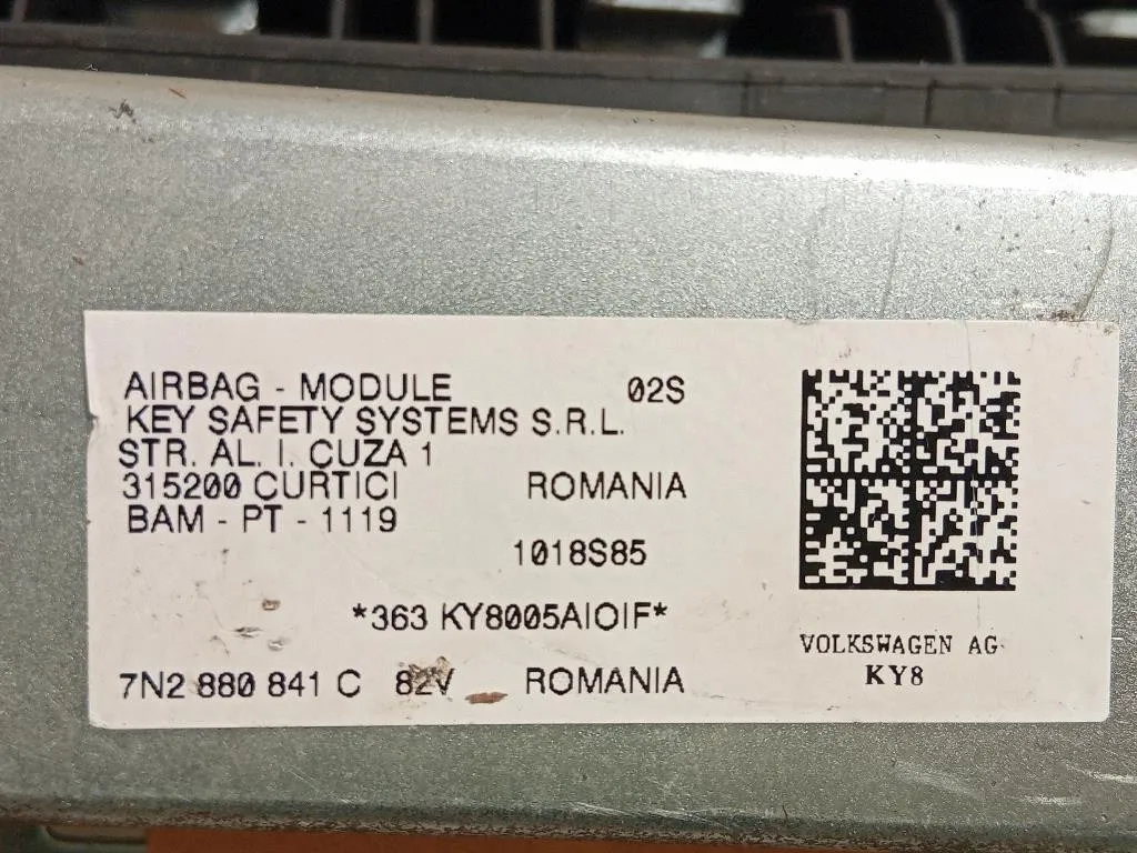 Air-bag Ginocchia DX 7N2 880 841 C Volkswagen Sharan IV 2010