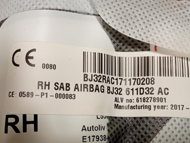 Air-bag Sedile ANT DX BJ32RAC171170208 Land Rover Discovery V Sport 2015