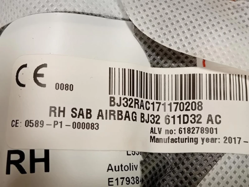 Air-bag Sedile ANT DX BJ32RAC171170208 Land Rover Discovery V Sport 2015