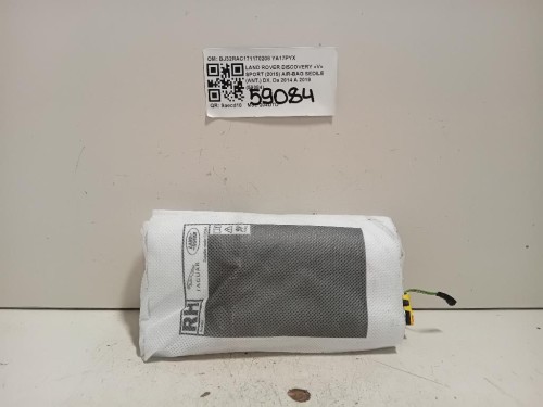 Air-bag Sedile ANT DX BJ32RAC171170208 Land Rover Discovery V Sport 2015
